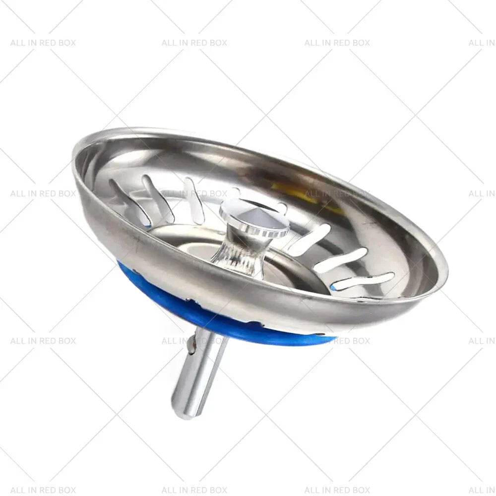 Stainless Steel Kitchen Sink Strainer Plug Waste Drain Stopper