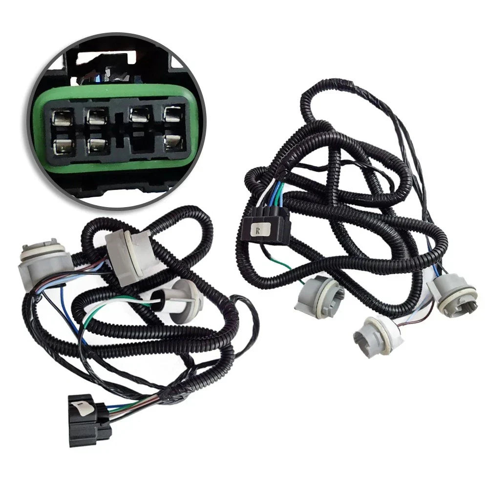 2 x Tail Light Socket Wiring Harness Rear LH RH for Suburban 1500
