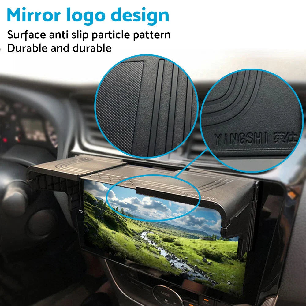 Anti-UV Sunshade & Glare Visor Shield for 7-12" GPS Navigator