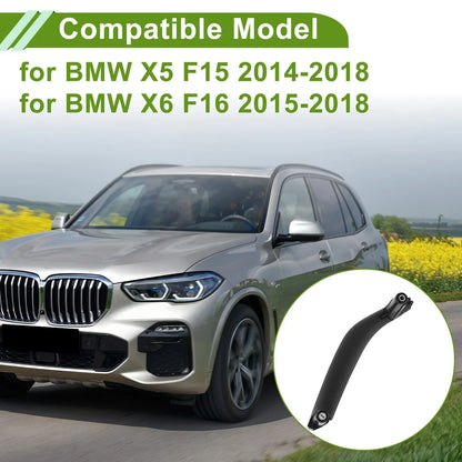 Door Panel Handle Pull Trim Cover for BMW X5 F15 (2014-2018) Black