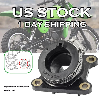 Carb Joint Intake Manifold Boot for KAWASAKI KX80 KX100 (1991–2000)