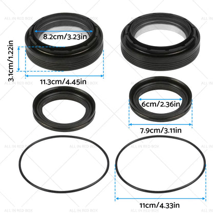 Front Axle & Tube Seal Kit for Ford F250 F350 F450 (1998-2004)