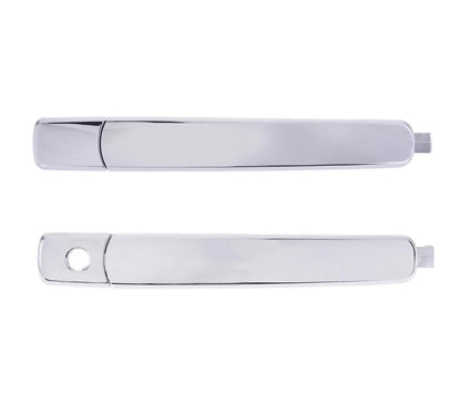 2 x Front Left & Right Outer Door Handles Chrome for Nissan X-Trail (2007–2014)