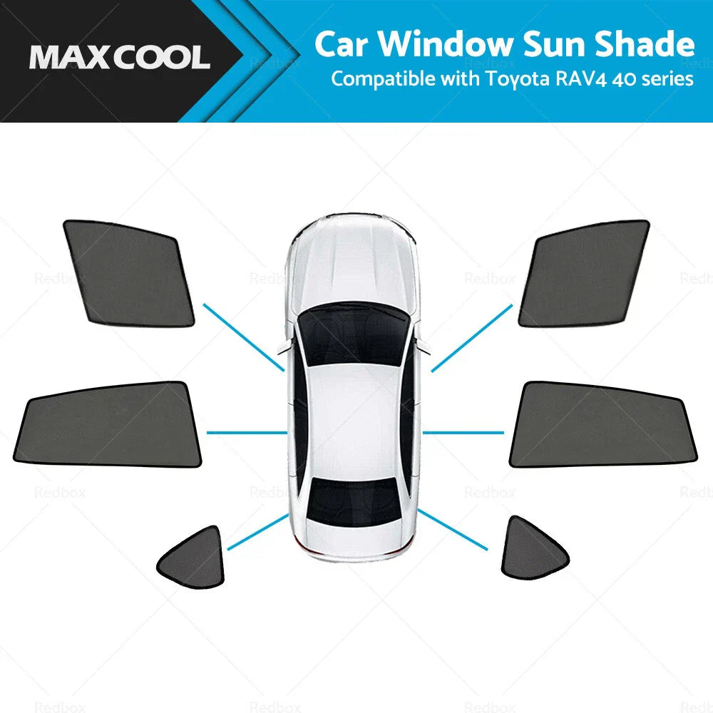 Magnetic Window Sun Shade for Toyota Rav4 (2013-2018)