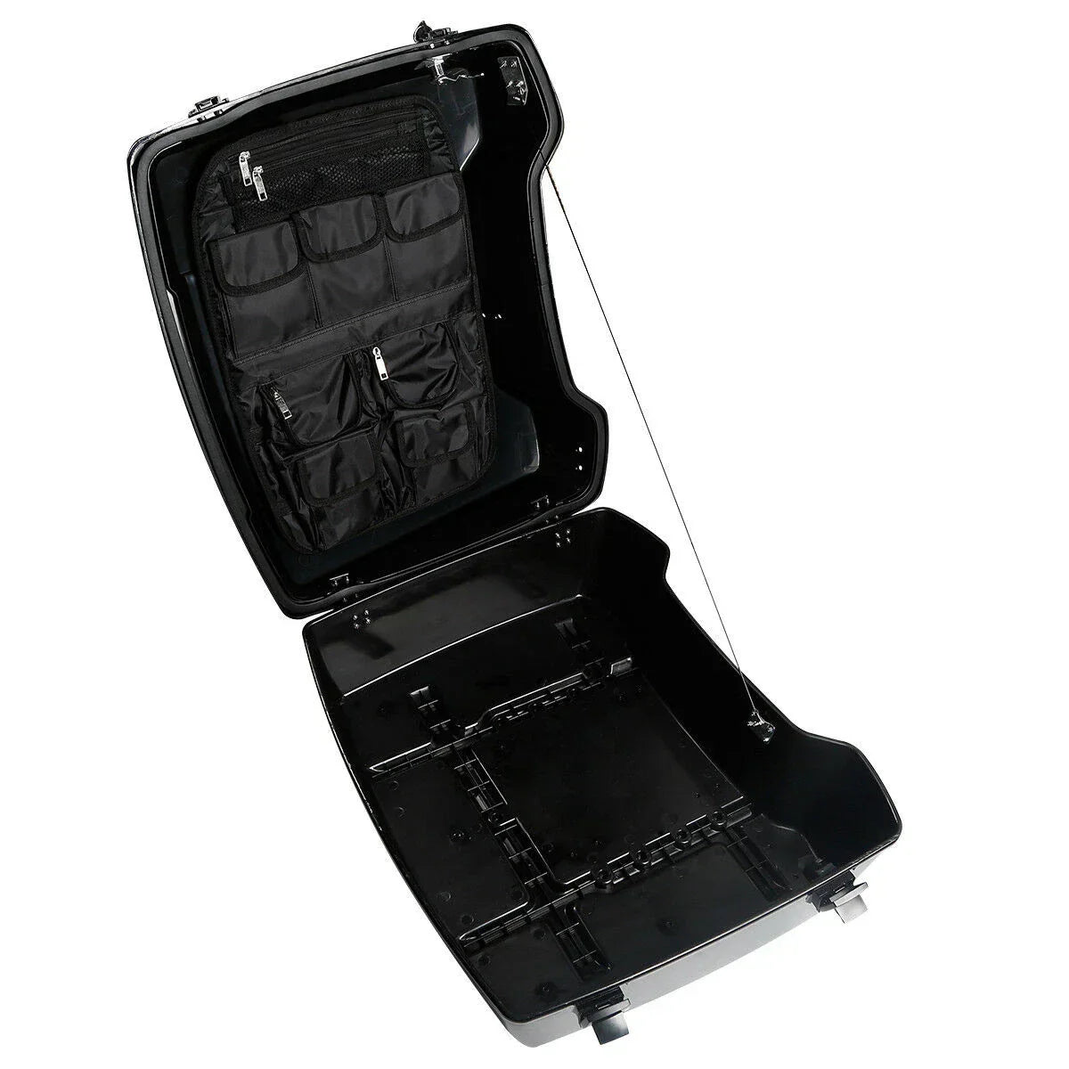 Saddlebags Lid & Trunk Organizer Set for Harley Touring FLH FLHT (1999-2013)