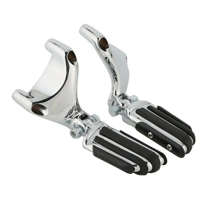 Chrome Passenger Footpeg Mounts for Harley Sportster (2004-2013)