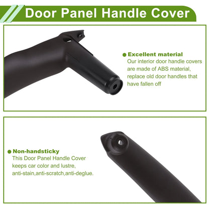 Door Panel Handle Pull Trim Cover Deep Brown BMW X5 (2007-2013)