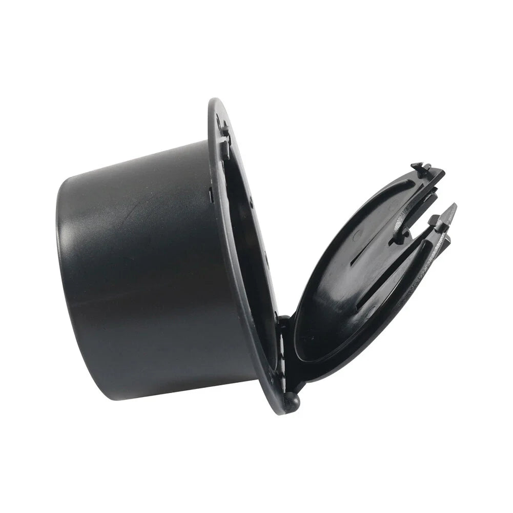 Round Electric Power Cord Cable Hatch Cover for RV Camper Trailer (N/A)