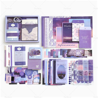 4 x Vintage Aesthetic Scrapbook Art Journaling Supplies & Stationery