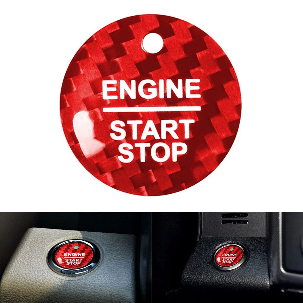 Button Sticker Carbon Fiber for Ford F-150 Raptor (2010–2023)