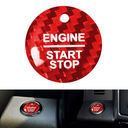 Button Sticker Carbon Fiber for Ford F-150 Raptor (2010–2023)