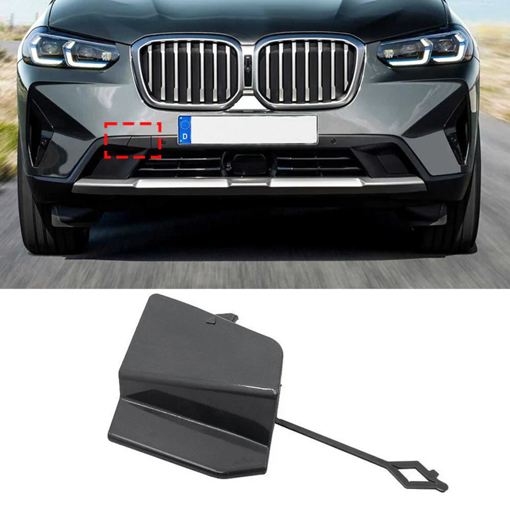 Front Bumper Tow Eye Cover for BMW X3 M40i sDrive30i xDrive30i (2022-2023)