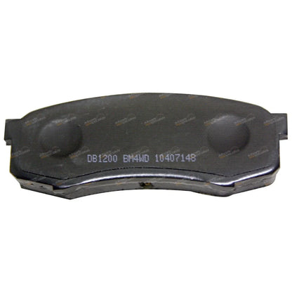 Rear Drilled Slotted Disc Rotors + Brake Pads for Toyota FZJ105 HZJ105