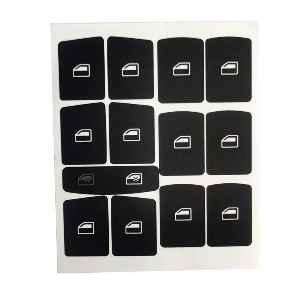 Improved Functionality Button Repair Sticker for Audi Q7 (2007–2015)