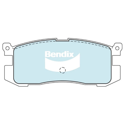 Rear Disc Brake Pad Set for Ford Telstar (1987-1992)