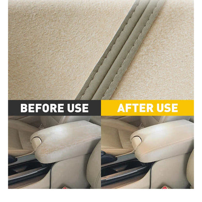 Beige Leather Center Console Armrest Lid Cover for Honda Accord (2008-2012)