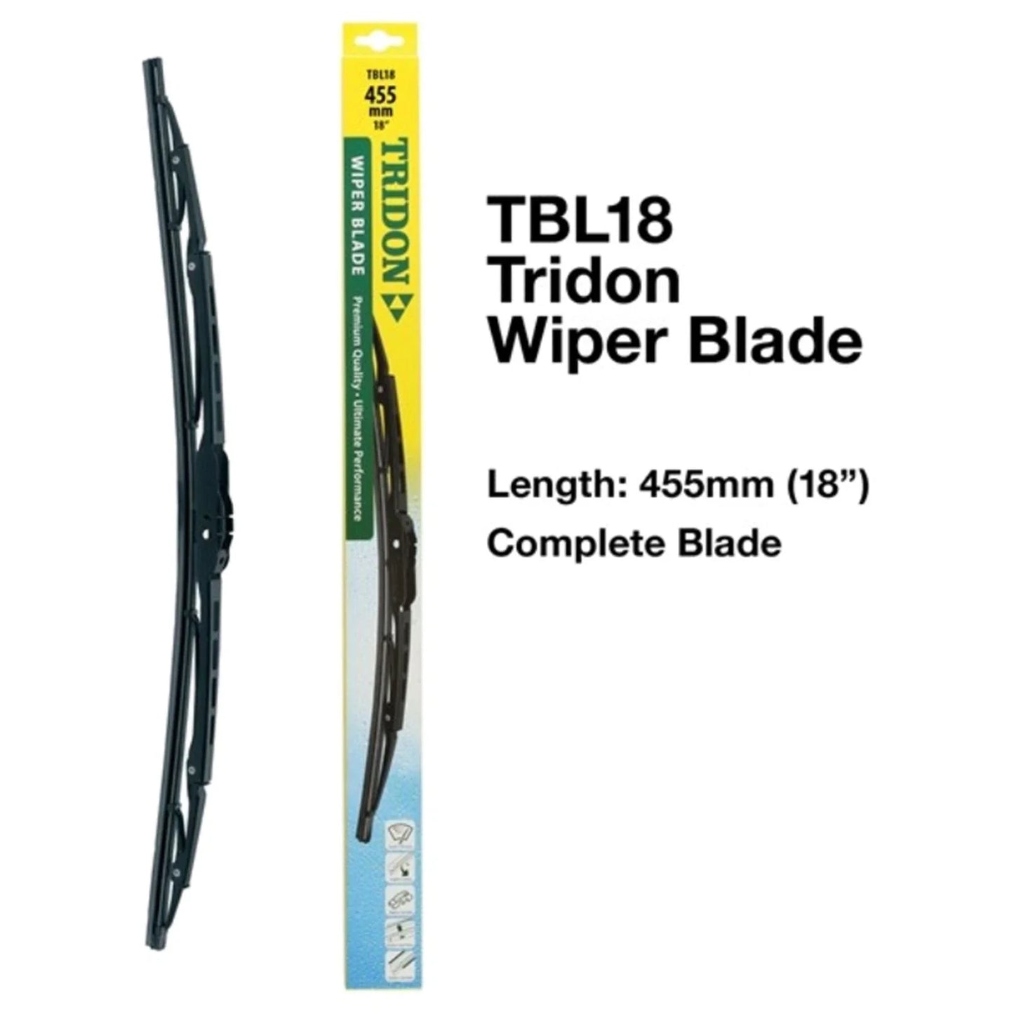 Driver/Passenger Side Wiper Blade for Mitsubishi Starion (1982-1985)