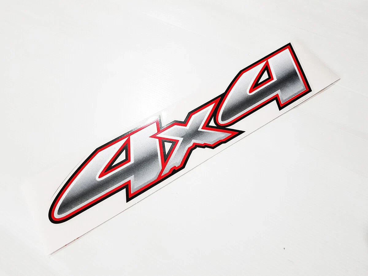 4 x 4WD PVC Side Cabin Rear Sticker Decal for Mitsubishi Triton L200 (05-14)
