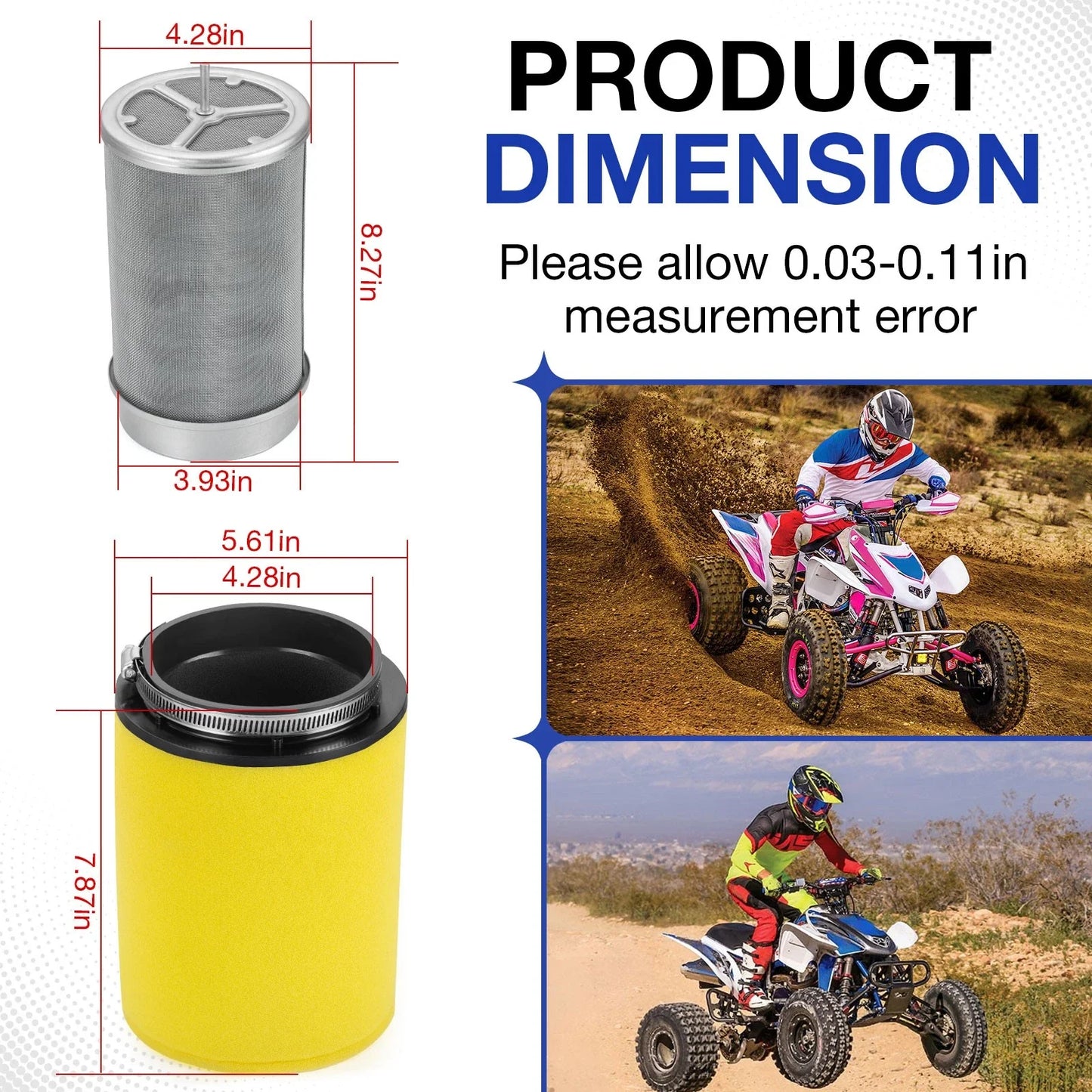 Air Filter & Body Set for Honda TRX450R/TRX450ER (2006–2014)