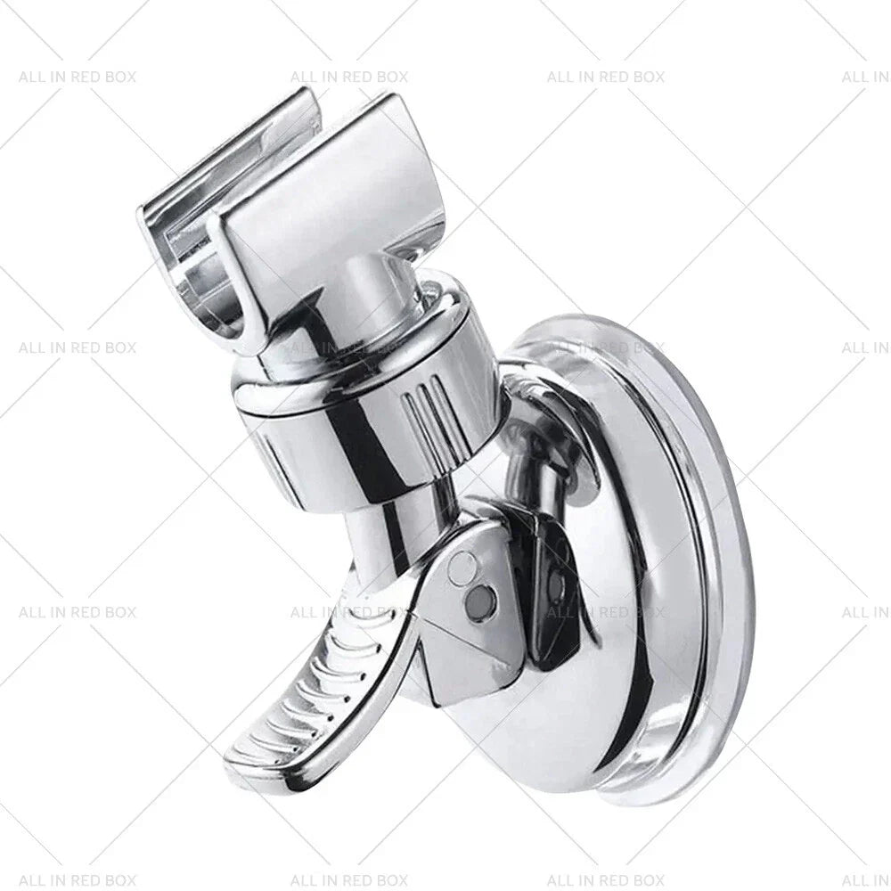 Adjustable Bracket Suction Shower Head Holder for Bathroom Wall Mount