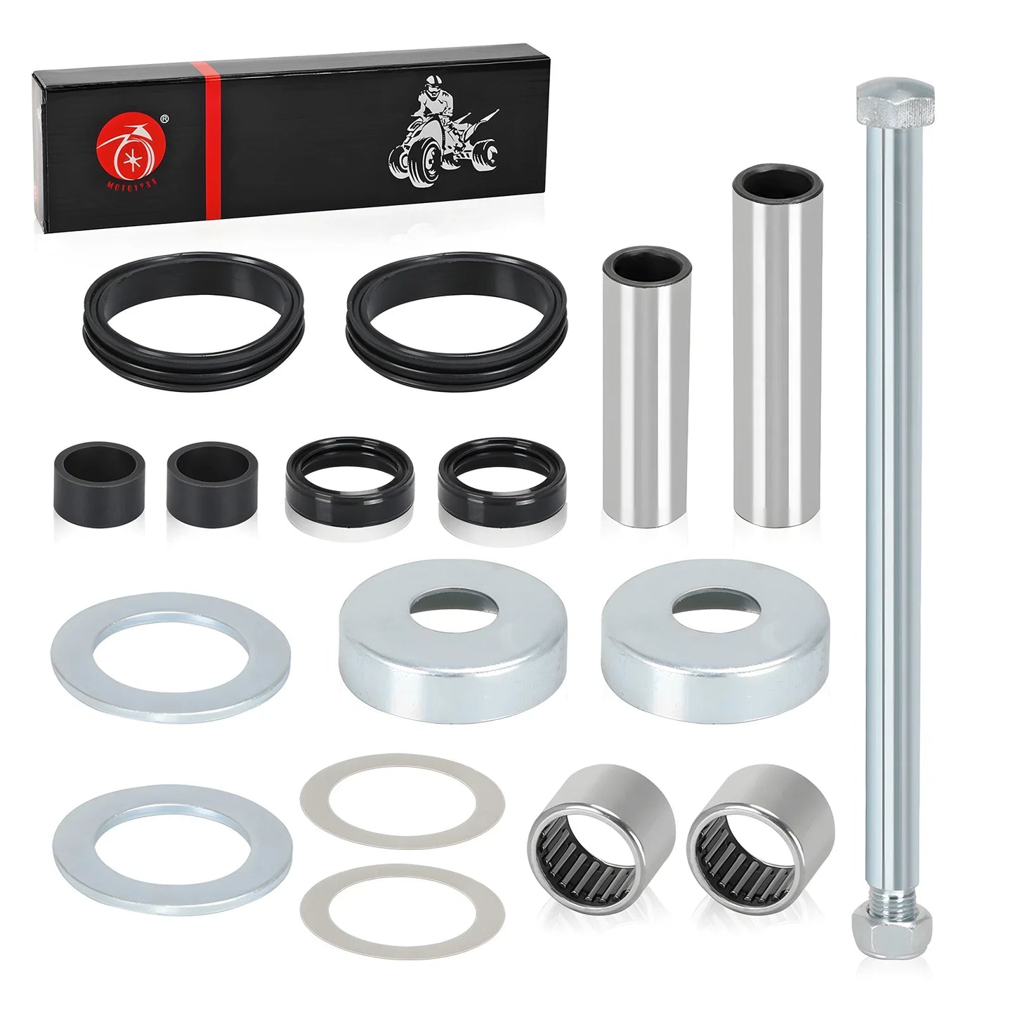 Blaster Rear Swing Arm Bushing Bearing Seals Rebuild for Yamaha YFS200 (1988–1998)