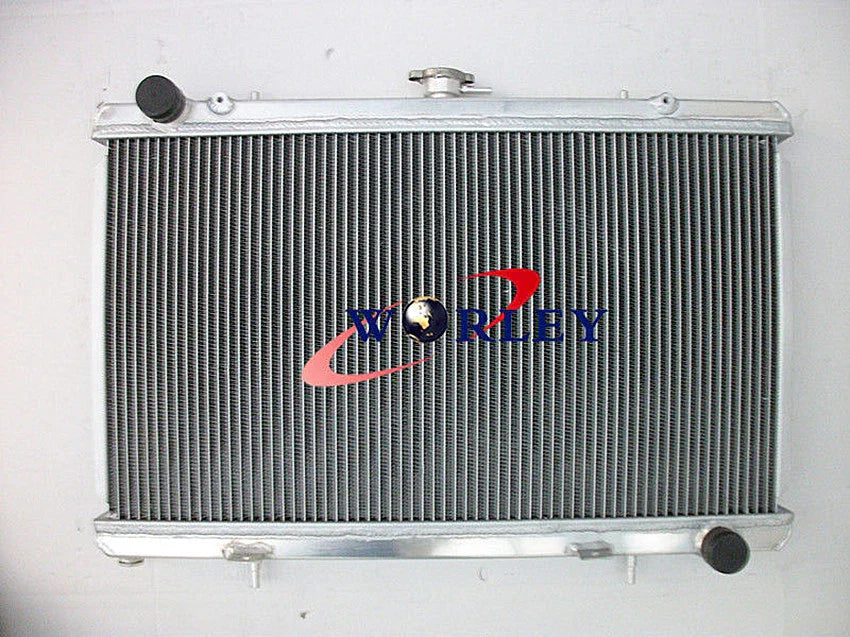 52mm Aluminum Radiator & Hose for Nissan Silvia 180SX S13 (1989-1994)