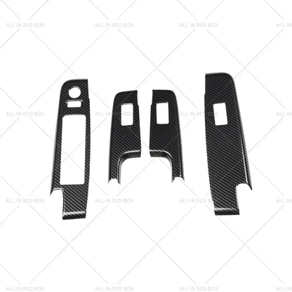 Carbon Fiber Window Lift Trim for Isuzu D-Max 2021-2023