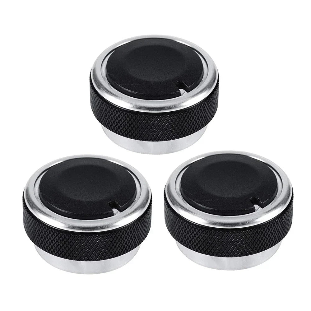 3 x Car Switch Knob Heater Climate Control Button A/C for Ford Focus Fusion
