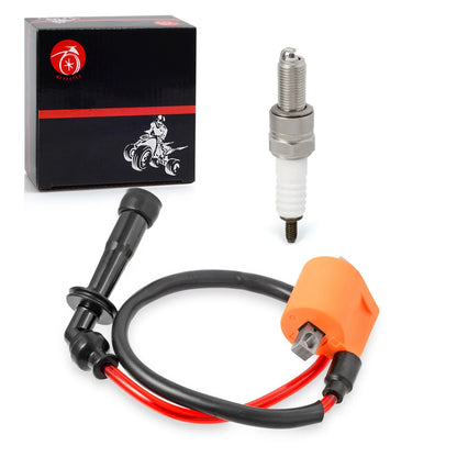 Ignition Coil Spark Plug for Suzuki King Quad AXi 750 700 X4 (2008–2013)