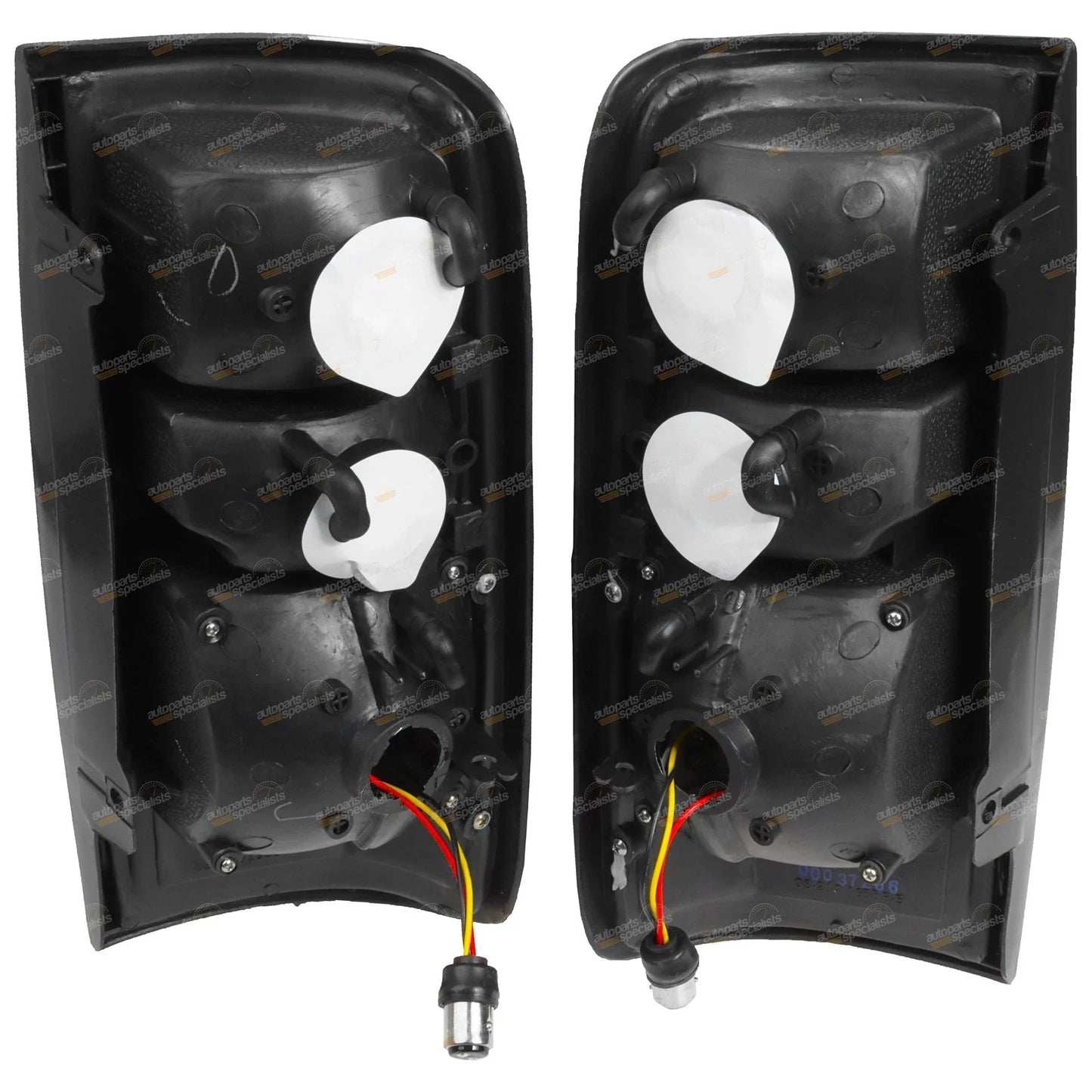 Clear LED Tail Lights LH+RH / 2 x / Toyota Landcruiser (1990–1997)