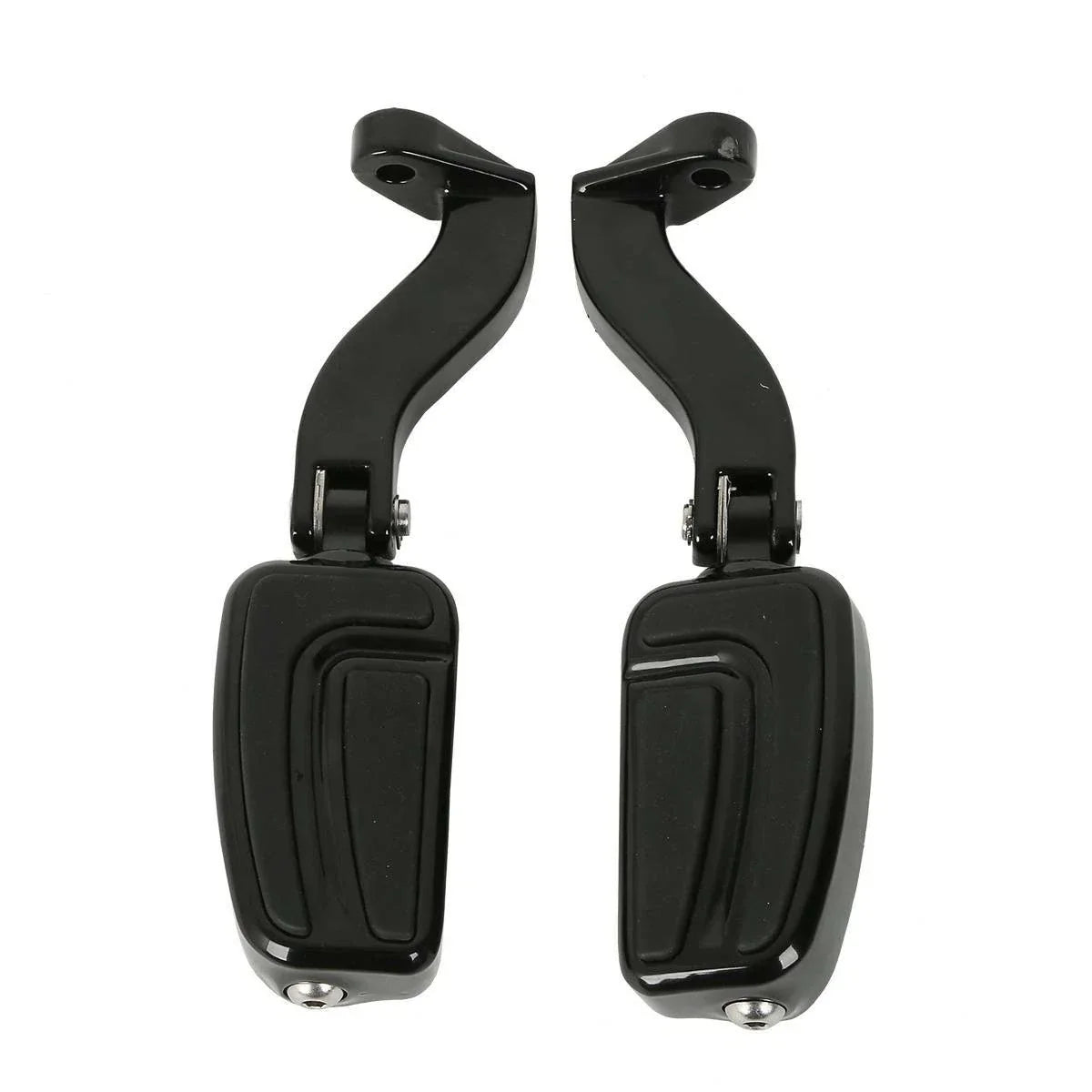 Black Rear Passenger Footpeg for Harley Touring Road King FLHR (1993-2022)