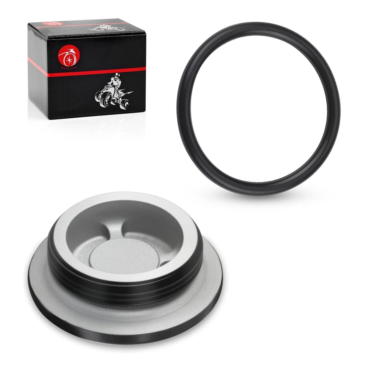 Black Crankcase Plug & O Ring for Suzuki GSX-S1000/750/750Z