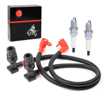 Ignition Coil Wire Cap and Spark Plug for Polaris Ranger 800 (2011–2017)