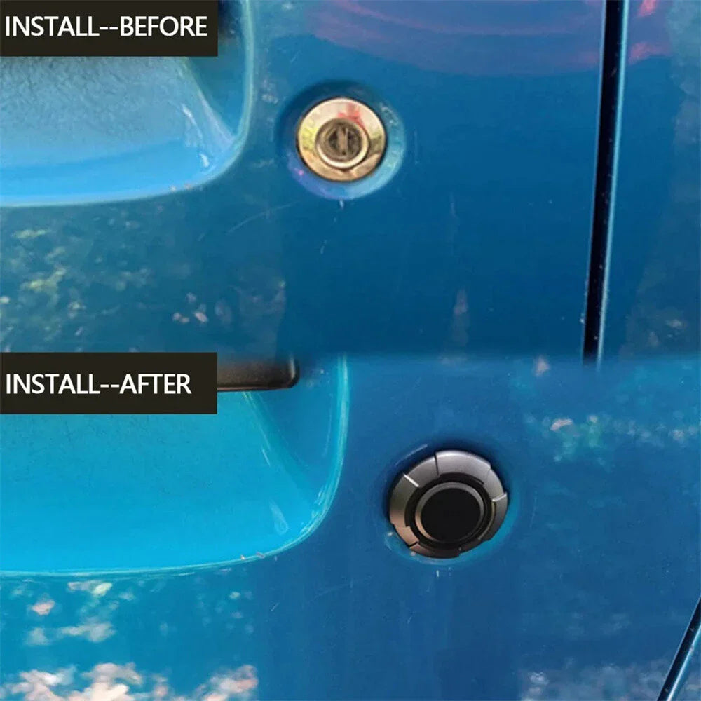 Magnetic Car Door Key Hole Trim Cover for Suzuki Jimny (2019-2024)