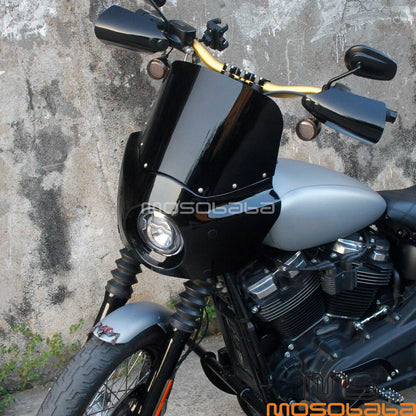 11'' Black Windshield Fairing for Harley Sportster 1200 Low XL1200L (2006-2011)