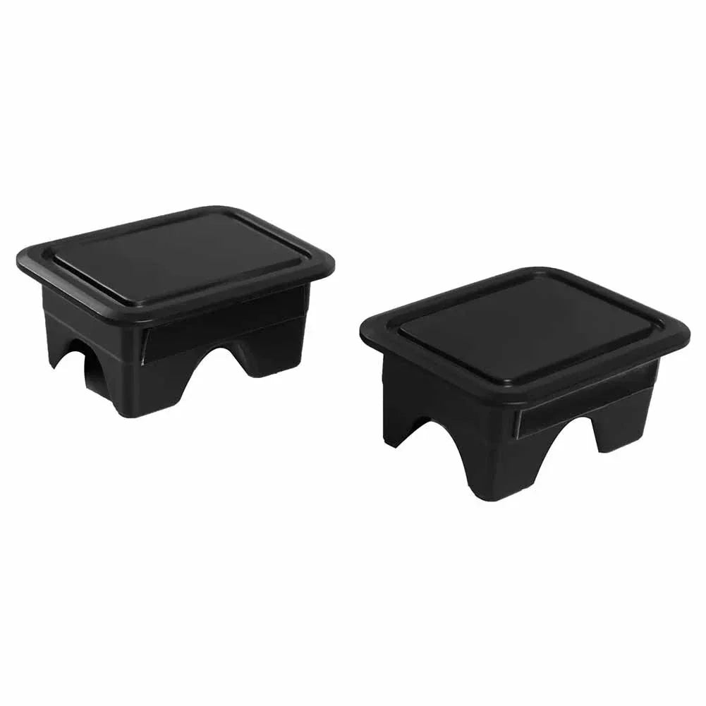 2 x Truck Bed Rail Stake Pocket Cover Cap Hole Plug for Dodge RAM 1500/2500