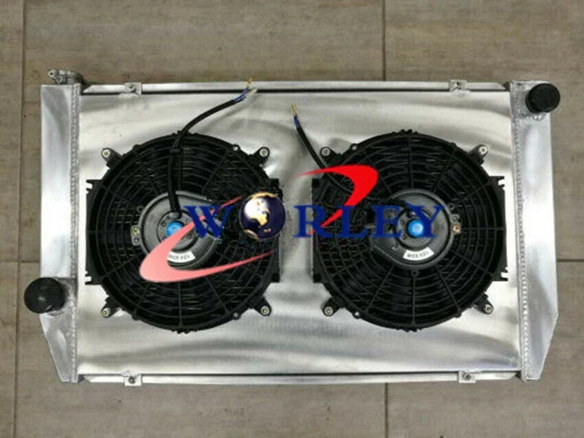 Aluminum Radiator, Shroud & Fan for Ford Falcon XC XD XE XF V8 6Cyl (77-86)