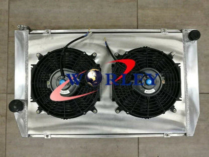 Aluminum Radiator, Shroud & Fan for Ford Falcon XC XD XE XF V8 6Cyl (77-86)