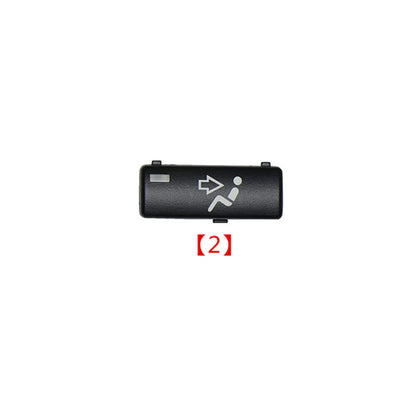 A/C Switch Panel Button Cover Black for BMW X5 E53, 5 Series E39 (2000-2006)