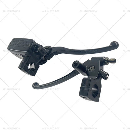 1" 25mm Pair Motorcycle Hydraulic Brake Clutch Master Cylinder Lever for Bike