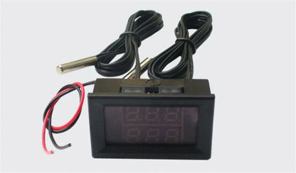 Dual Digital Display Temperature Gauge for Intercooler Supercharger (N/A)