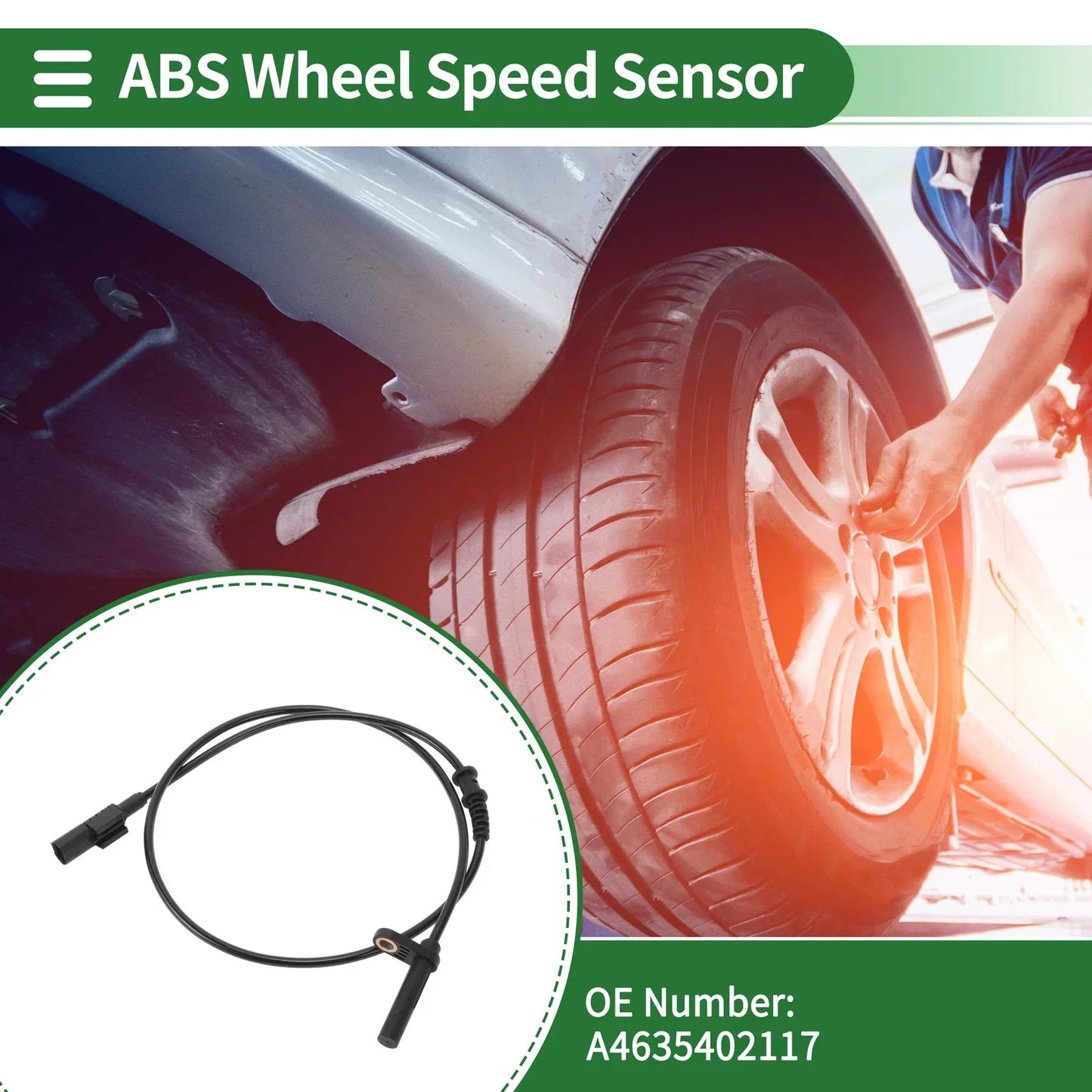 ABS Wheel Speed Sensor for Mercedes-Benz G55 (2003-2018)