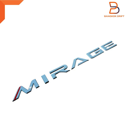 3D Acrylic Logo Emblem Badge for Mitsubishi Silver Mirage
