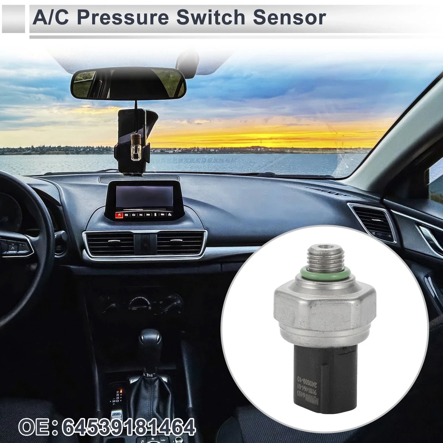 A/C Pressure Switch Sensor for BMW 1/2/3/4/5 Series