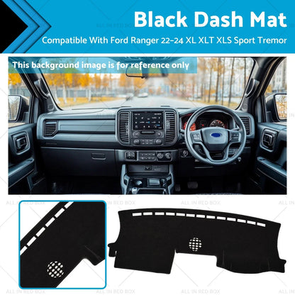 Dashboard Cover Mat for Ford Ranger (2022-2024)
