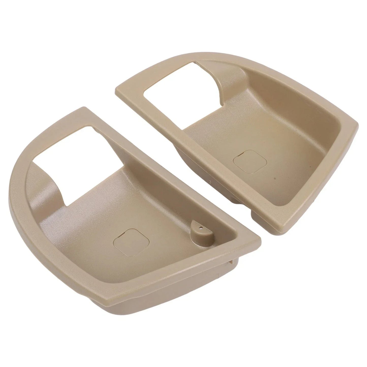 Pair Front Interior Door Handle Cover for Hyundai Santa Fe (2007–2012)