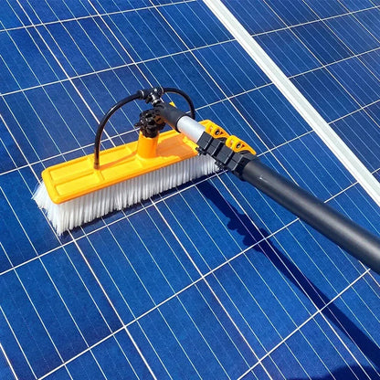6M Water Fed Pole Cleaning Brush Tool for Window & Solar Panel Cleaning