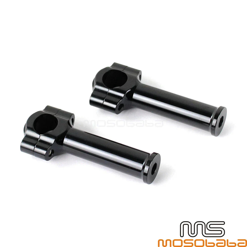 1'' Handlebar Riser Clamps for Harley Softail Slim Low Rider Dyna (2012-2023)