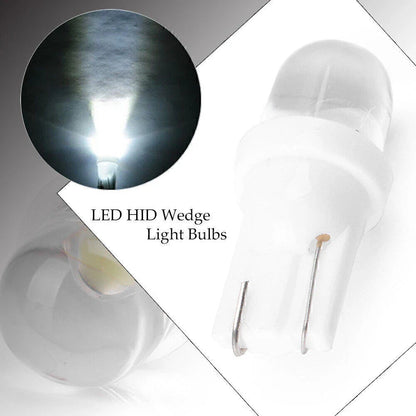 T10 W5W 168 194 LED Light Bulbs for Dome License Plate - White
