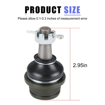 2 x Front Lower A Arm Ball Joint for Kawasaki Mule 600 610 (1999–2010)